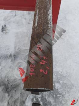 Труба стальная 102х10 фото со склада ООО «Оптима»