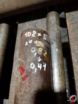 Труба стальная 102х5 фото со склада ООО &laquo;Оптима&raquo;