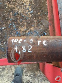 Труба стальная 102х5 фото со склада ООО «Оптима»