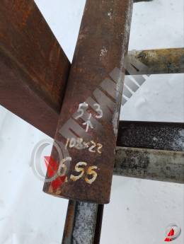 Труба стальная 108х22 фото со склада ООО &laquo;Оптима&raquo;