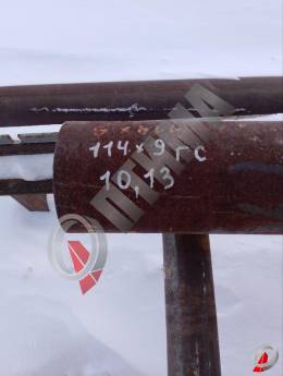 Труба стальная 114х9 фото со склада ООО &laquo;Оптима&raquo;