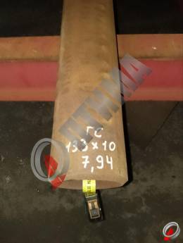 Труба стальная 133х10 фото со склада ООО «Оптима»