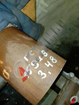 Труба стальная 159х6 фото со склада ООО &laquo;Оптима&raquo;