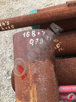 Труба стальная 168х7 фото со склада ООО «Оптима»