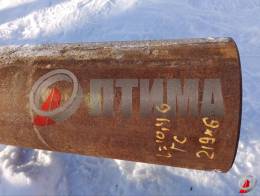 Труба стальная 219х6 фото со склада ООО &laquo;Оптима&raquo;