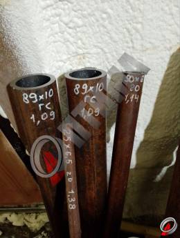 Труба стальная 25х6.5 фото со склада ООО &laquo;Оптима&raquo;