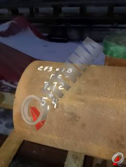 Труба стальная 273х18 фото со склада ООО &laquo;Оптима&raquo;