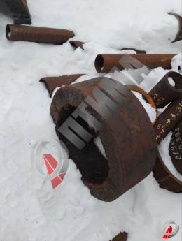 Труба стальная 351х50 фото со склада ООО &laquo;Оптима&raquo;