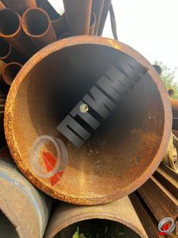 Труба стальная 450х20 фото со склада ООО &laquo;Оптима&raquo;