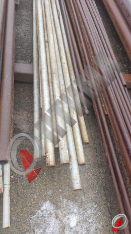 Труба стальная 45х4 фото со склада ООО «Оптима»