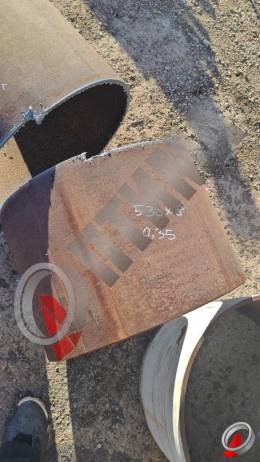 Труба стальная 530х8 фото со склада ООО &laquo;Оптима&raquo;