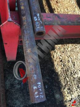 Труба стальная 70х12 фото со склада ООО «Оптима»