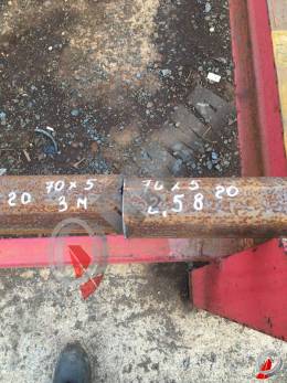 Труба стальная 70х5 фото со склада ООО «Оптима»