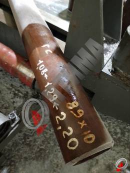 Труба стальная 89х10 фото со склада ООО &laquo;Оптима&raquo;