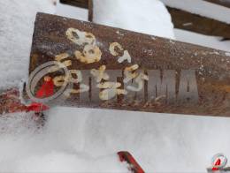 Труба стальная 89х16 фото со склада ООО &laquo;Оптима&raquo;